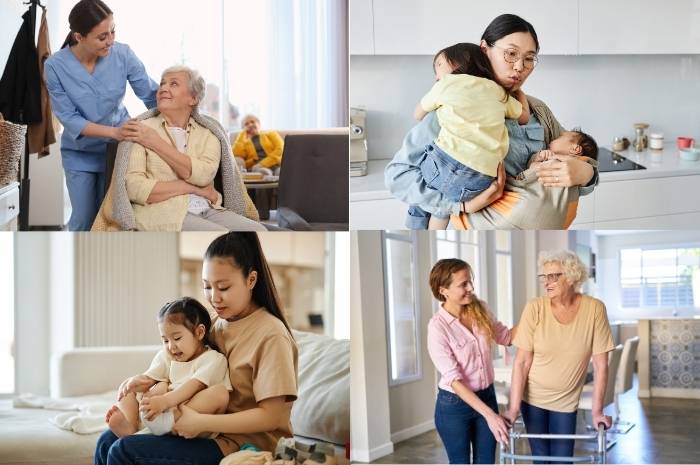 jaga lansia dan anak